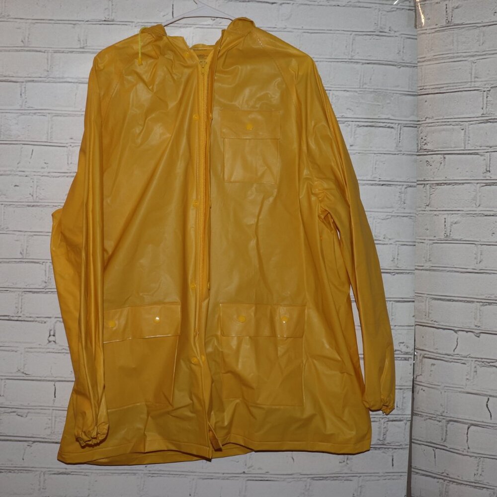 🌧️ Diamondback Waterproof Rain Jacket · Men’s XL · Yellow